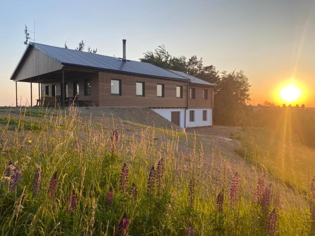 Restaurace A Penzion Gansberg Cotkytle Eksteriør bilde