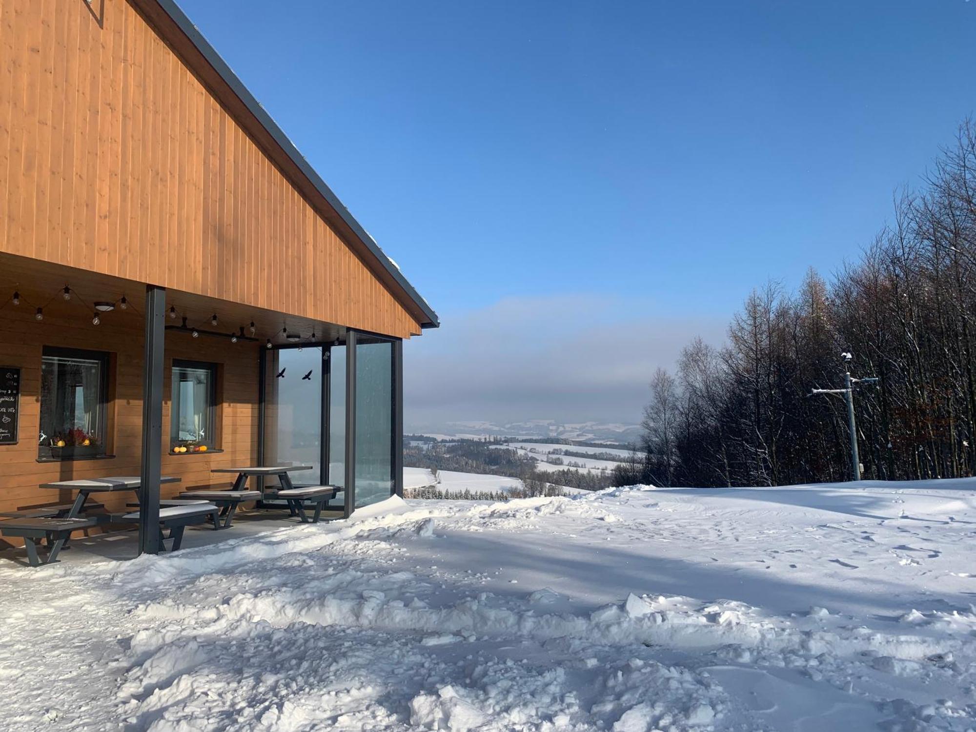 Restaurace A Penzion Gansberg Cotkytle Eksteriør bilde